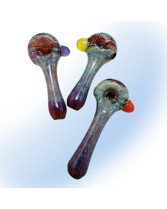 Small Glass Spoon Pipe 3.25" - Devil's Own Glass - USA Made