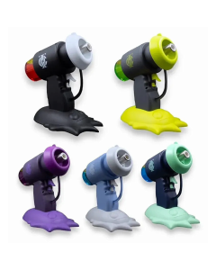 Flashback Torch with cartoon-inspired design and hidden storage feature