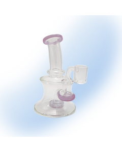 6" Banger Hanger Showerhead Dab Rig | Monark Glass