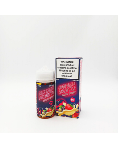 mixed berry custard