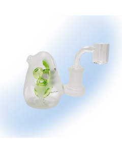 3" Baby Dinosaur Egg Glass Dab Rig