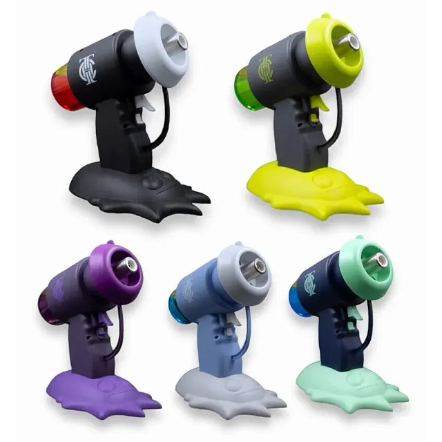 Flashback Torch with cartoon-inspired design and hidden storage feature