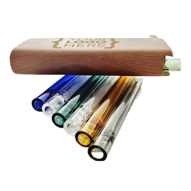 Glass Dugout Bat Pipe From Upper Limits