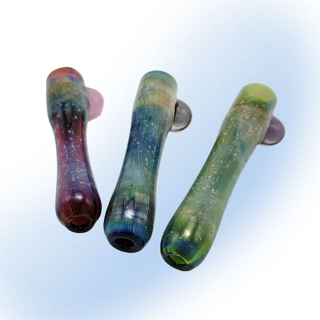 Space Chillums by Devil's Own Glass | 4"