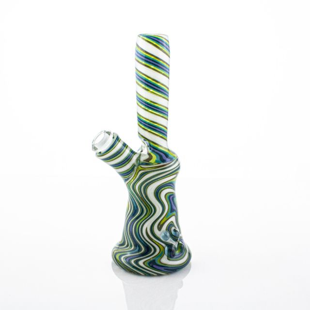 Bottle Style Glass Rig Pipe | Custom made by Suzewits Glass 2021