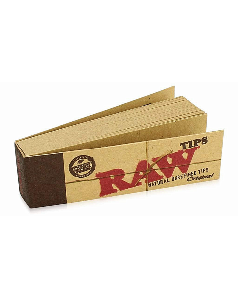 Raw 50 Pack Rolling Tips. 